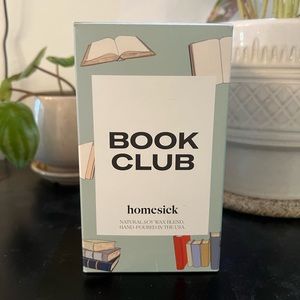NIB Homesick Book Club Candle